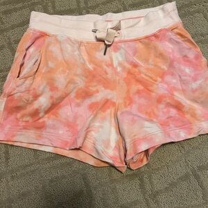 Athleta tie dye shorts